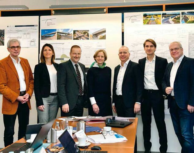 Die Jury des Deutschen Brückenbaupreises