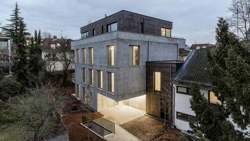 Wiesbadener Mehrfamilienhaus setzt auf nachhaltigen Leichtbeton