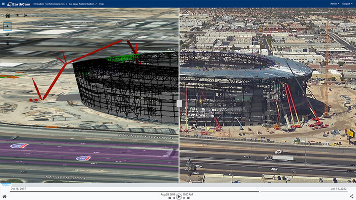 EarthCam 4D-Anwendung, Control-Center