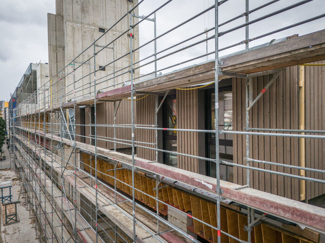 Holz-Hybrid-Struktur: Mischnutzung trifft auf nachhaltiges Bauen