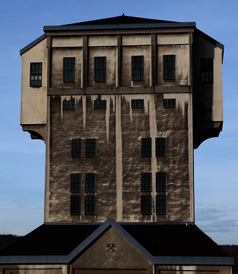 Hammerkopf-Förderturm Camphausen IV