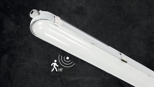 LED-Feuchtraumleuchte mit flexibler Lichtsteuerung