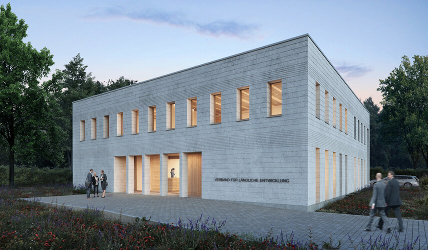 Neubau mit Holz-Lehm-Decken in der Oberpfalz