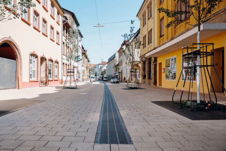 Neues Regenwassermanagement in Landauer Königsstraße