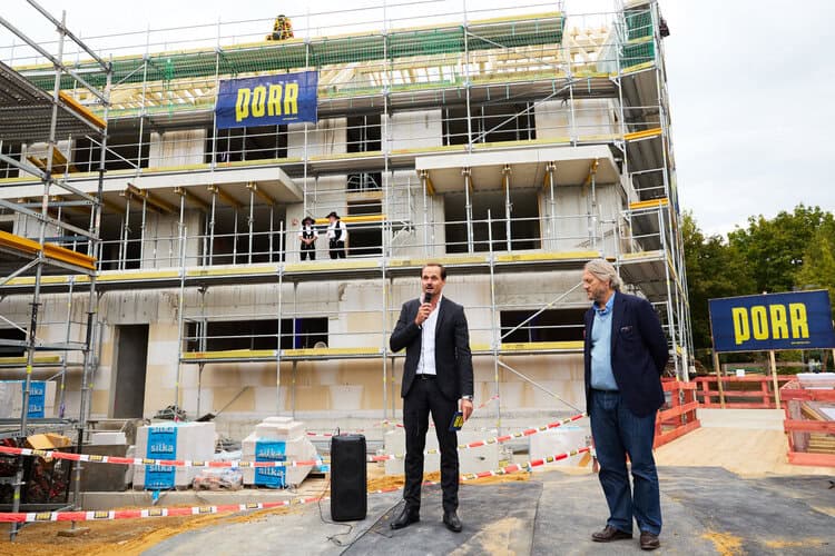 Richtfest für neues Quartier im Leipziger Neuseenland 