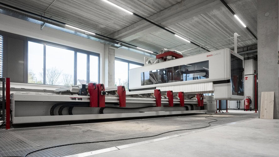 Bildungscampus Löhne: Lehrfabrik mit hybrider Skelettkonstruktion